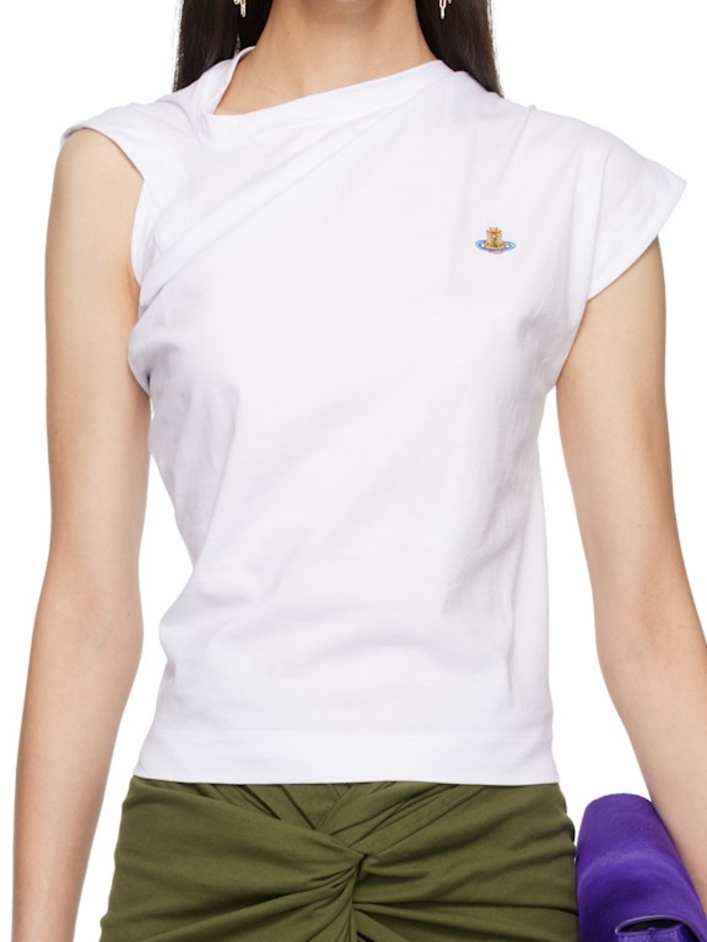 VIVIENNE WESTWOOD White Hebo T-Shirt